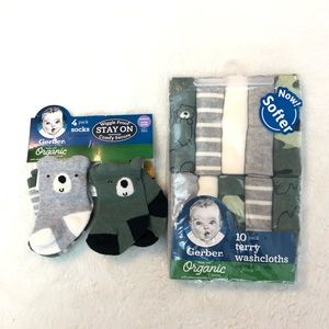 NWT Gerber Organic Cotton Set of Two